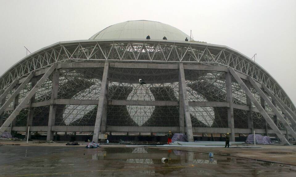 乐清温泉馆网架工程