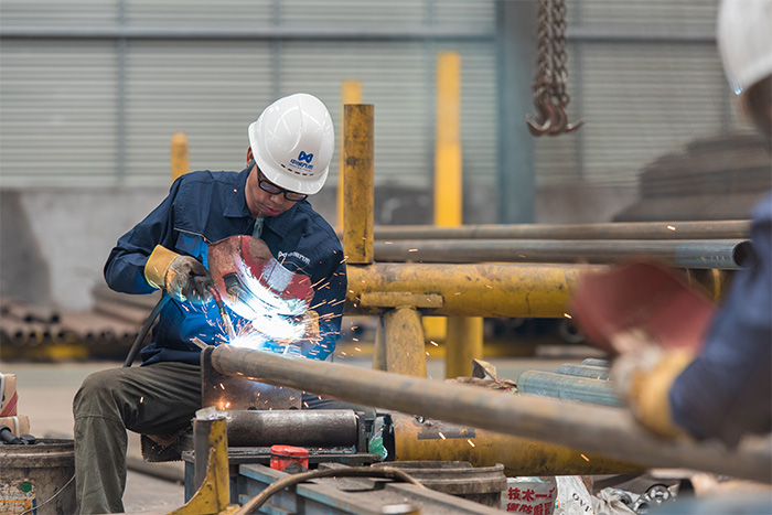 乐清网架焊接车间